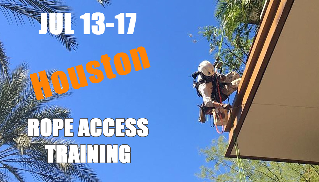 houston rope access training July 13-17