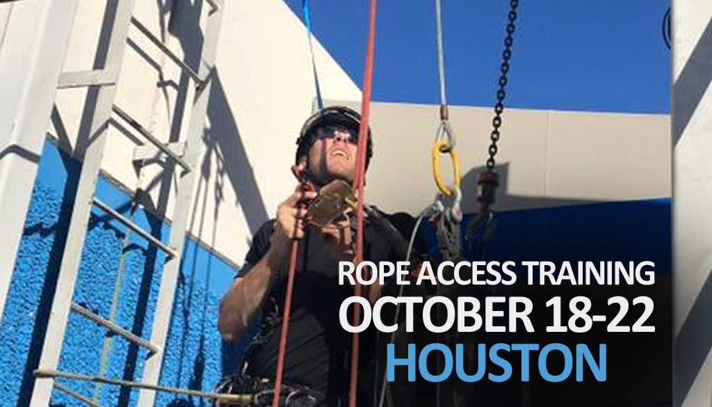 Rope access training Oct 18