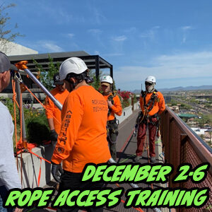 Houston Rope Access Training December 2024 @ Houston Area Safety Council