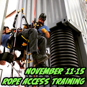 Houston Rope Access Training November 2024 @ Houston Area Safety Council